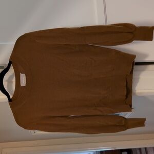 Everlane cashmere lantern sweater small